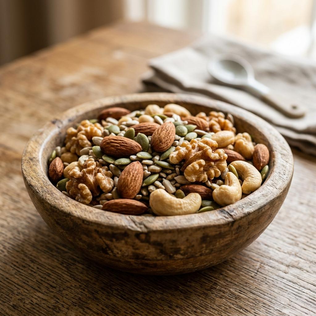 Healthy Nuts, Seeds & Fruits